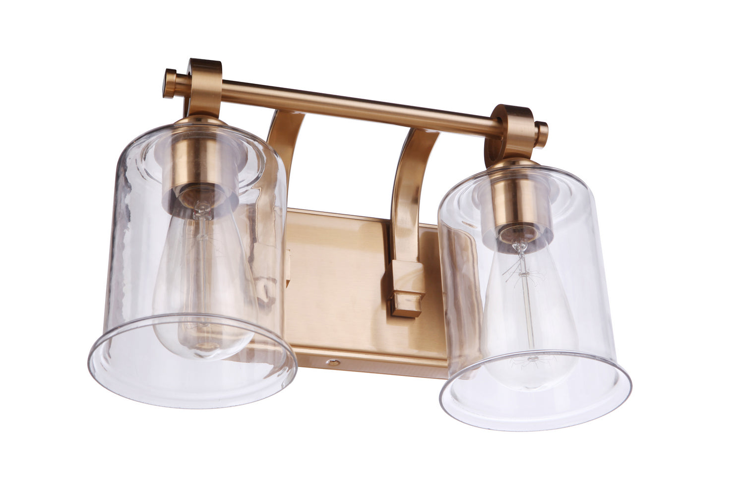 Craftmade - 56402-SB - Two Light Vanity - Romero - Satin Brass