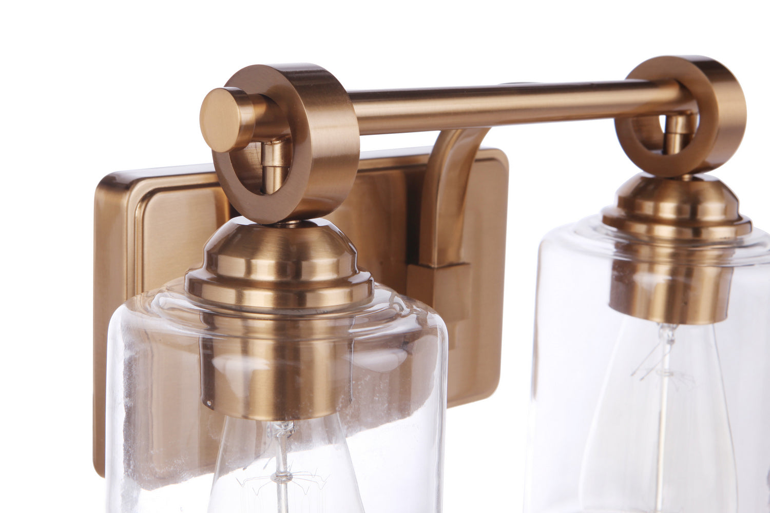 Craftmade - 56402-SB - Two Light Vanity - Romero - Satin Brass