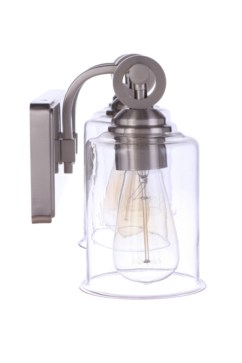 Craftmade - 56403-BNK - Three Light Vanity - Romero - Brushed Polished Nickel