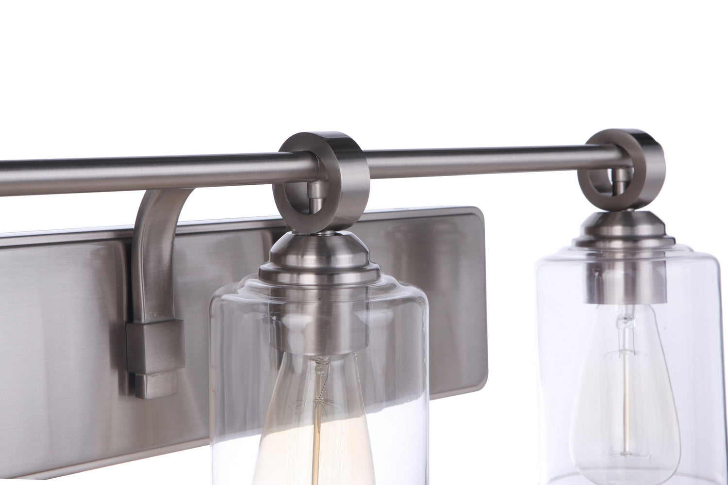 Craftmade - 56403-BNK - Three Light Vanity - Romero - Brushed Polished Nickel