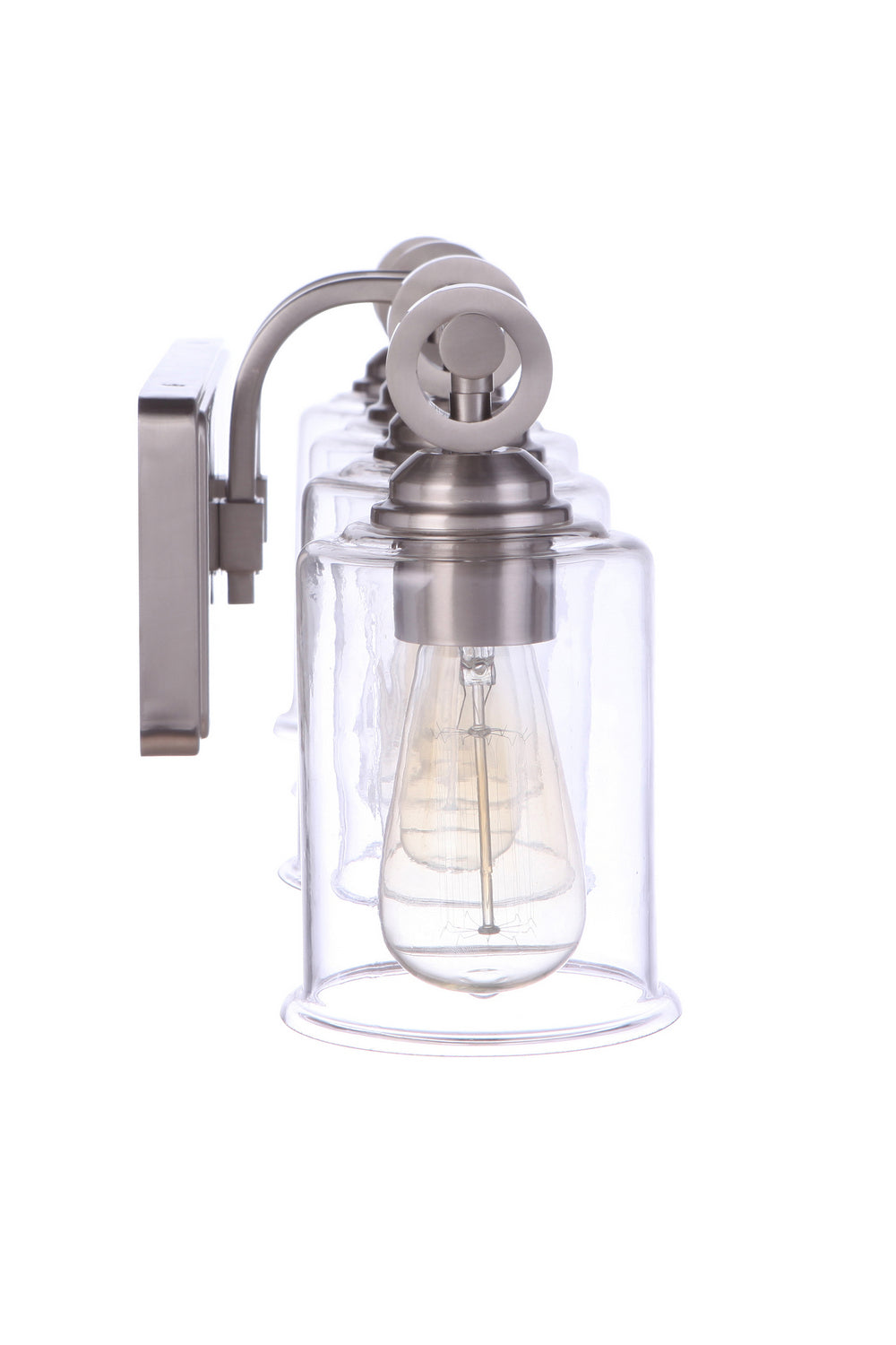 Craftmade - 56404-BNK - Four Light Vanity - Romero - Brushed Polished Nickel