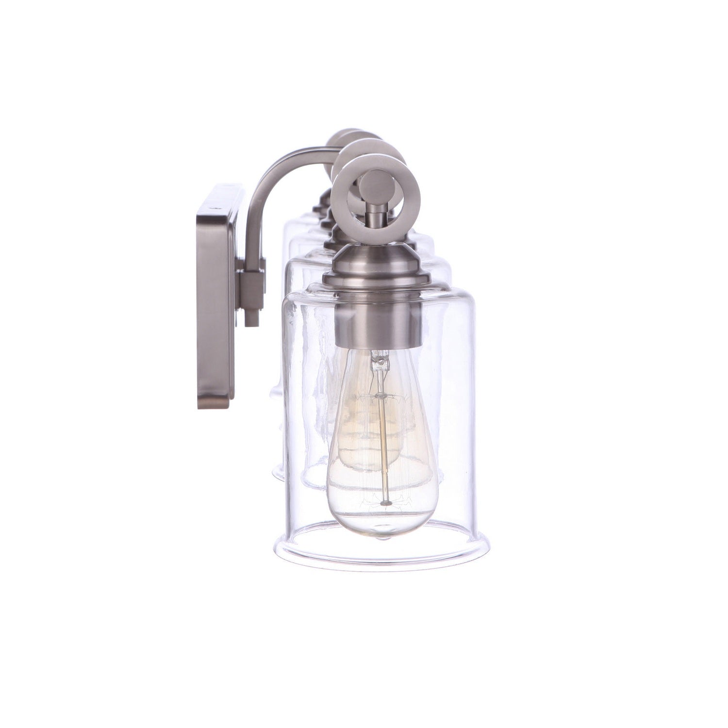 Craftmade - 56404-BNK - Four Light Vanity - Romero - Brushed Polished Nickel