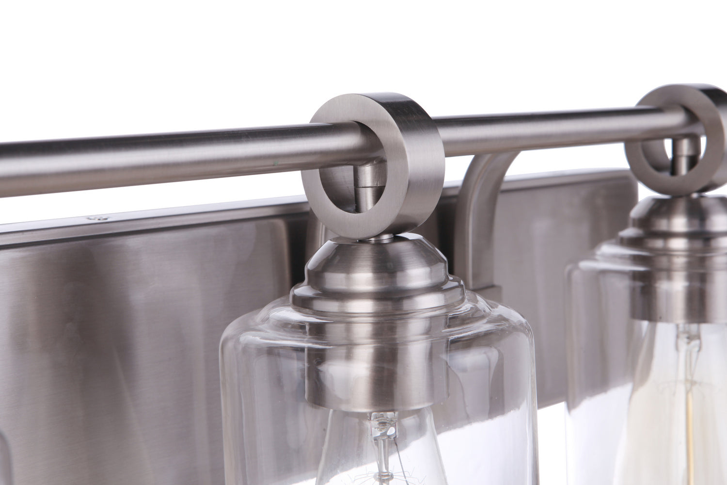 Craftmade - 56404-BNK - Four Light Vanity - Romero - Brushed Polished Nickel