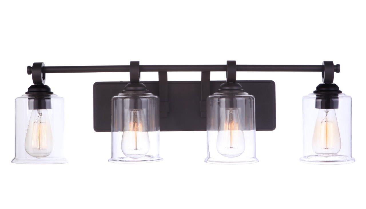 Craftmade - 56404-ESP - Four Light Vanity - Romero - Espresso