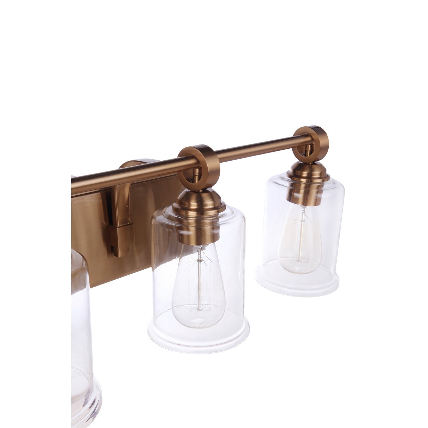 Craftmade - 56404-SB - Four Light Vanity - Romero - Satin Brass