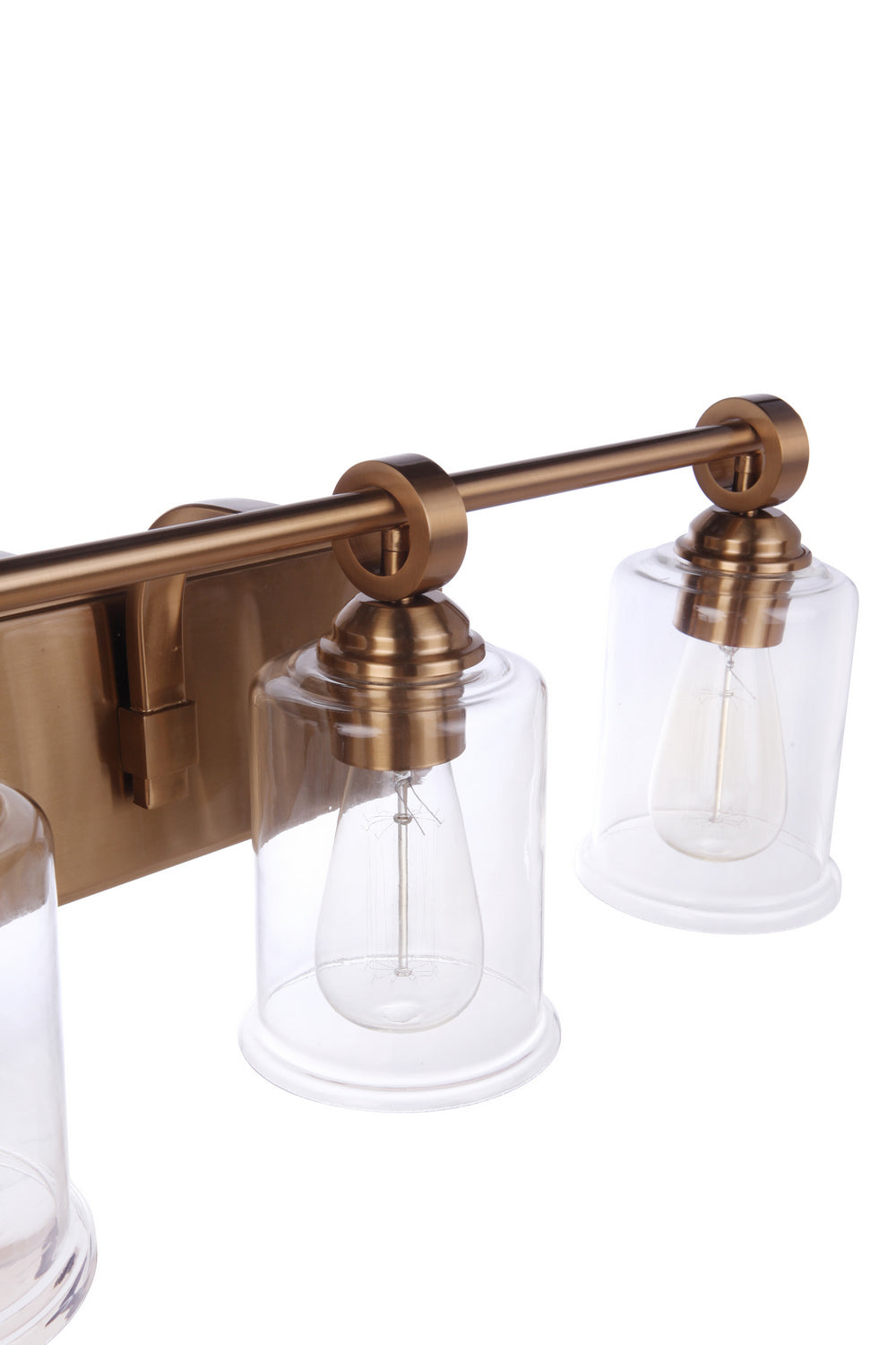 Craftmade - 56404-SB - Four Light Vanity - Romero - Satin Brass