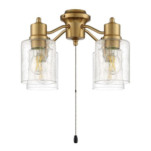 Craftmade - LK403107-SB-LED - LED Fan Light Kit - Light Kit-Armed - Satin Brass