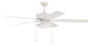 Craftmade - OS119W5 - 60"Outdoor Ceiling Fan - Outdoor Super Pro 119 - White