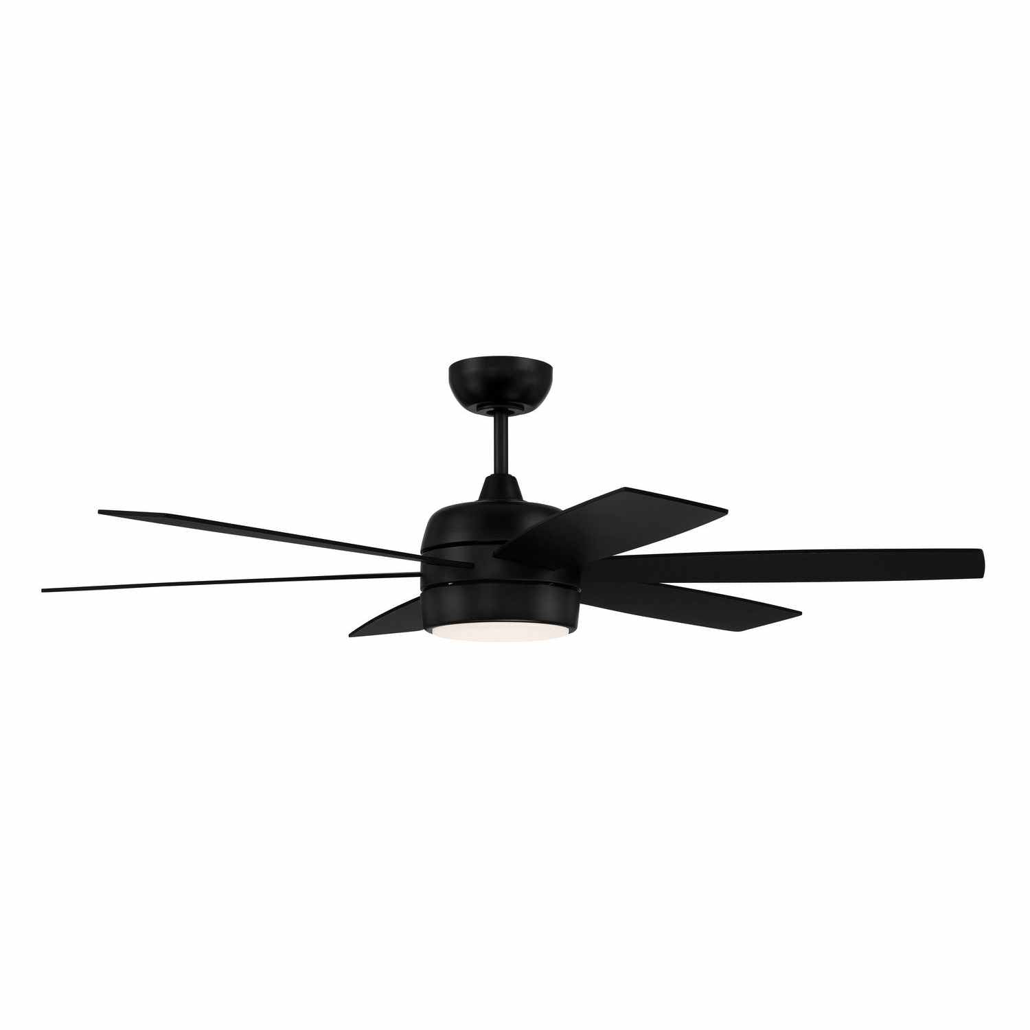 Craftmade - TRV52FB6-NWF - 52"Ceiling Fan - Trevor - Flat Black