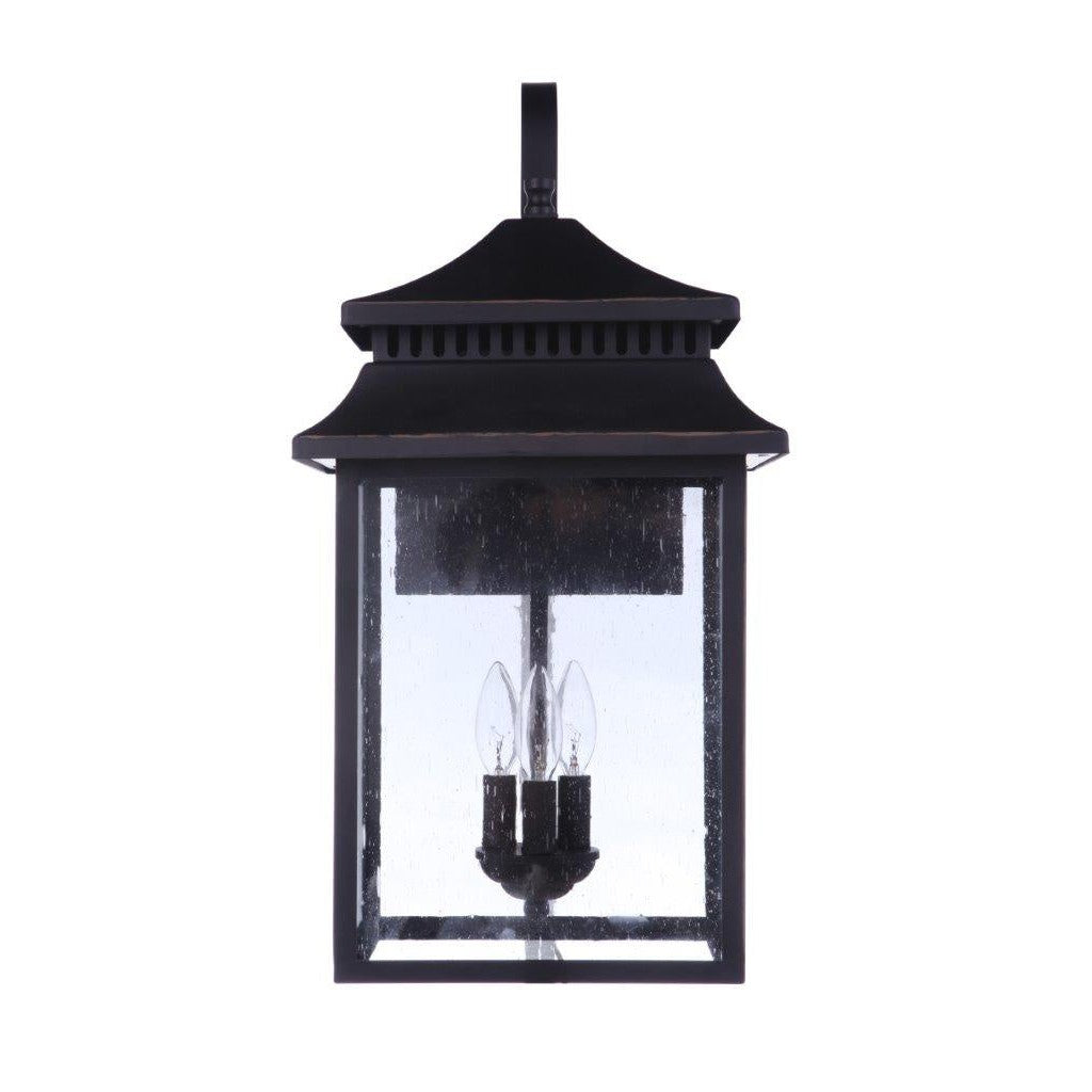 Craftmade - ZA3134-TB - Three Light Outdoor Wall Mount - Crossbend - Textured Black