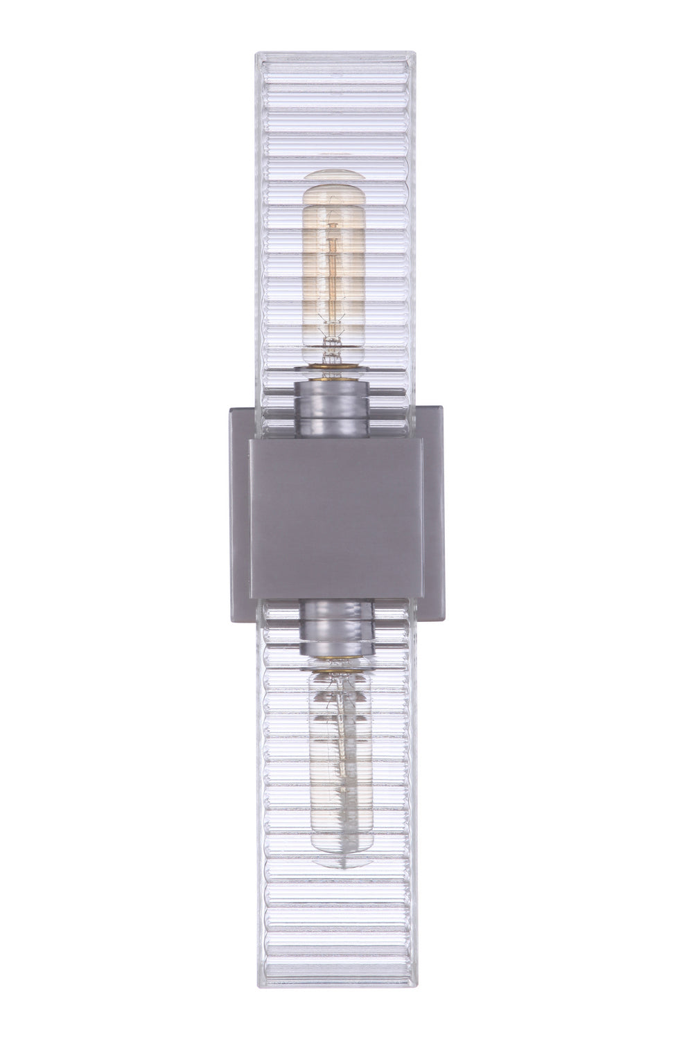Craftmade - ZA4500-SA - Two Light Outdoor Wall Mount - Ridge - Satin Aluminum