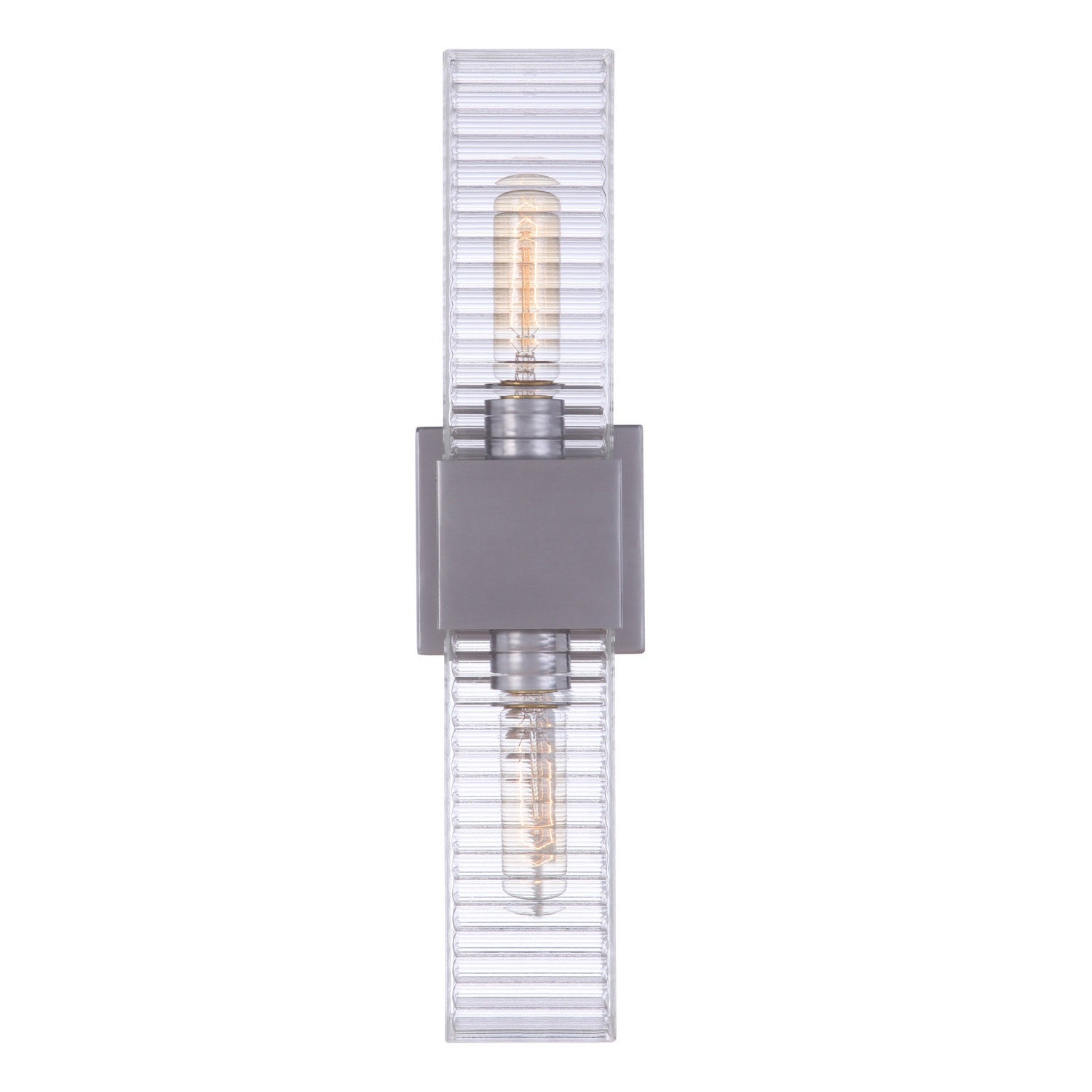 Craftmade - ZA4500-SA - Two Light Outdoor Wall Mount - Ridge - Satin Aluminum