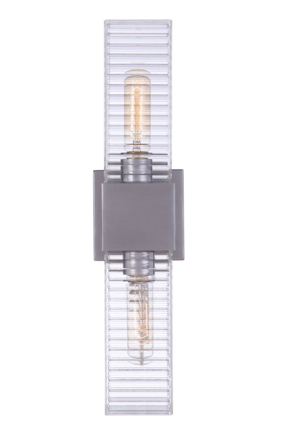 Craftmade - ZA4500-SA - Two Light Outdoor Wall Mount - Ridge - Satin Aluminum