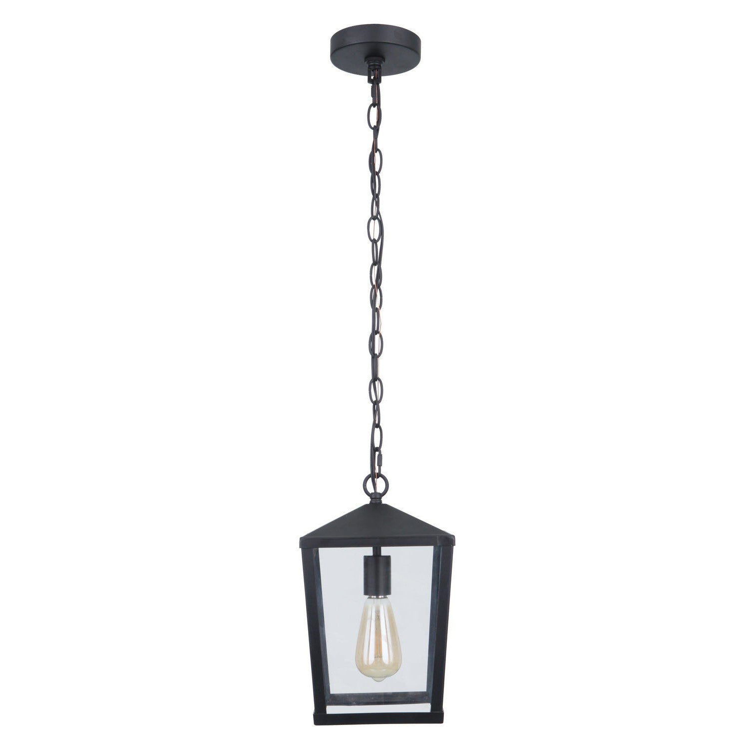 Craftmade - ZA4611-MN - One Light Outdoor Pendant - Olsen - Midnight