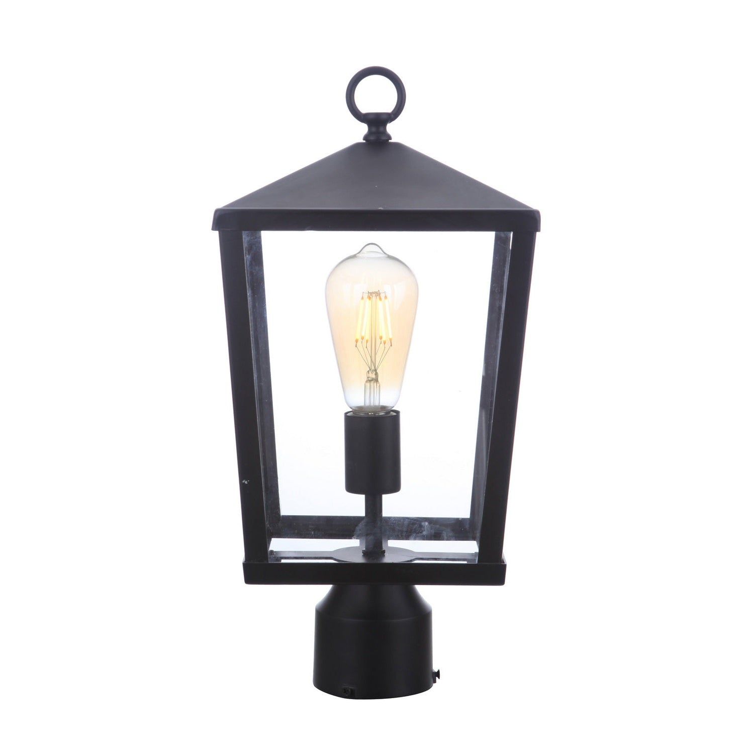 Craftmade - ZA4615-MN - One Light Outdoor Post Mount - Olsen - Midnight