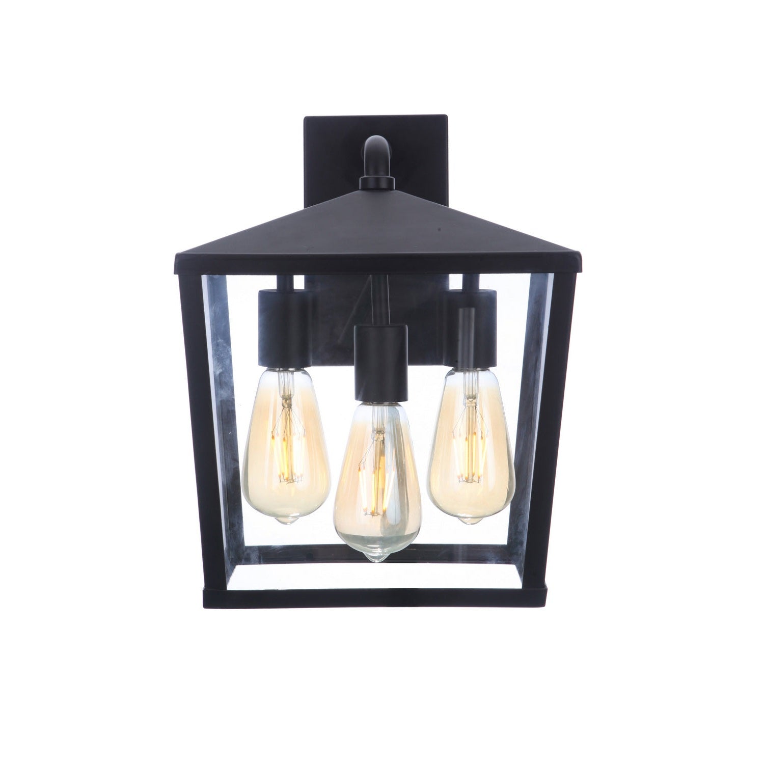 Craftmade - ZA4624-MN - Three Light Outdoor Wall Mount - Olsen - Midnight