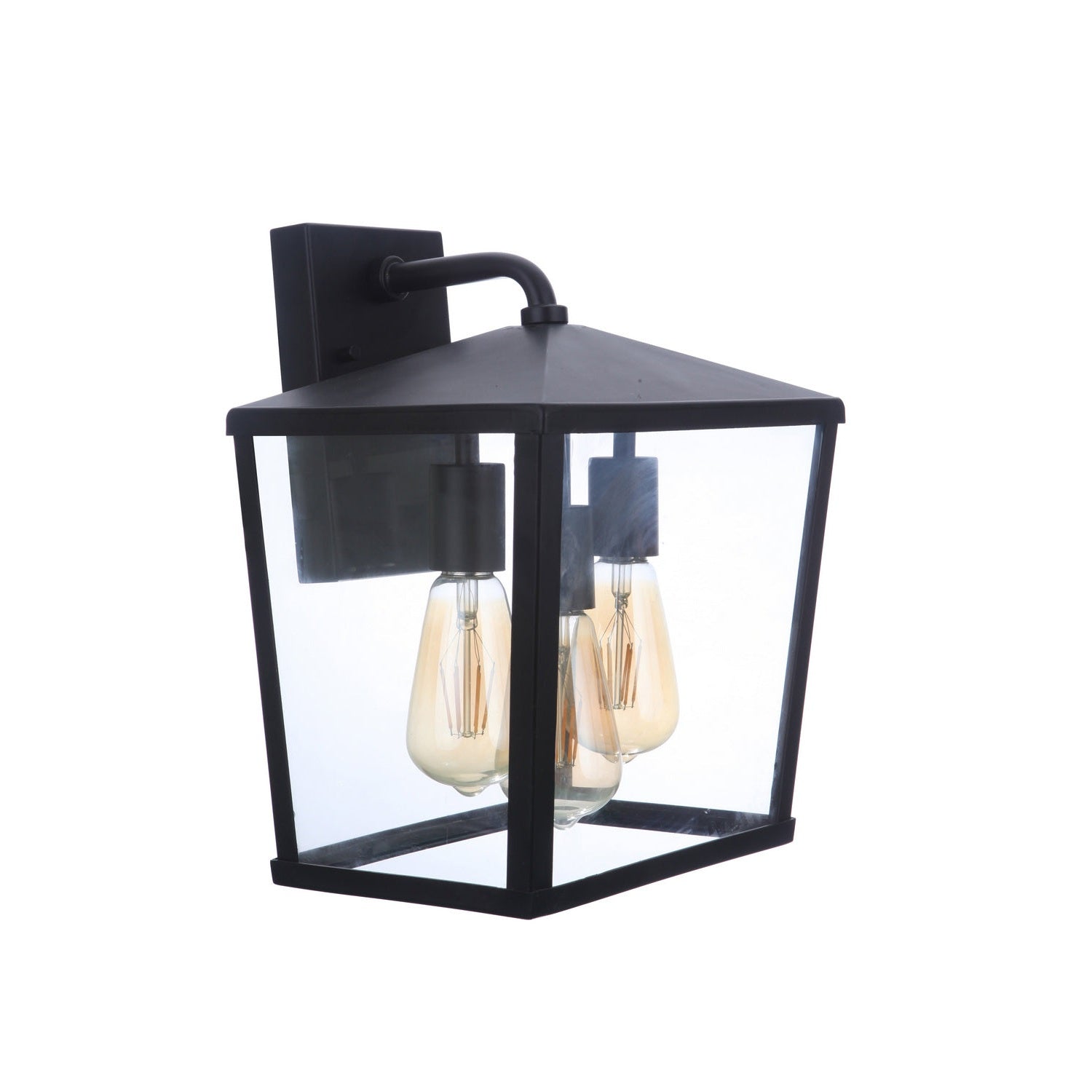 Craftmade - ZA4624-MN - Three Light Outdoor Wall Mount - Olsen - Midnight