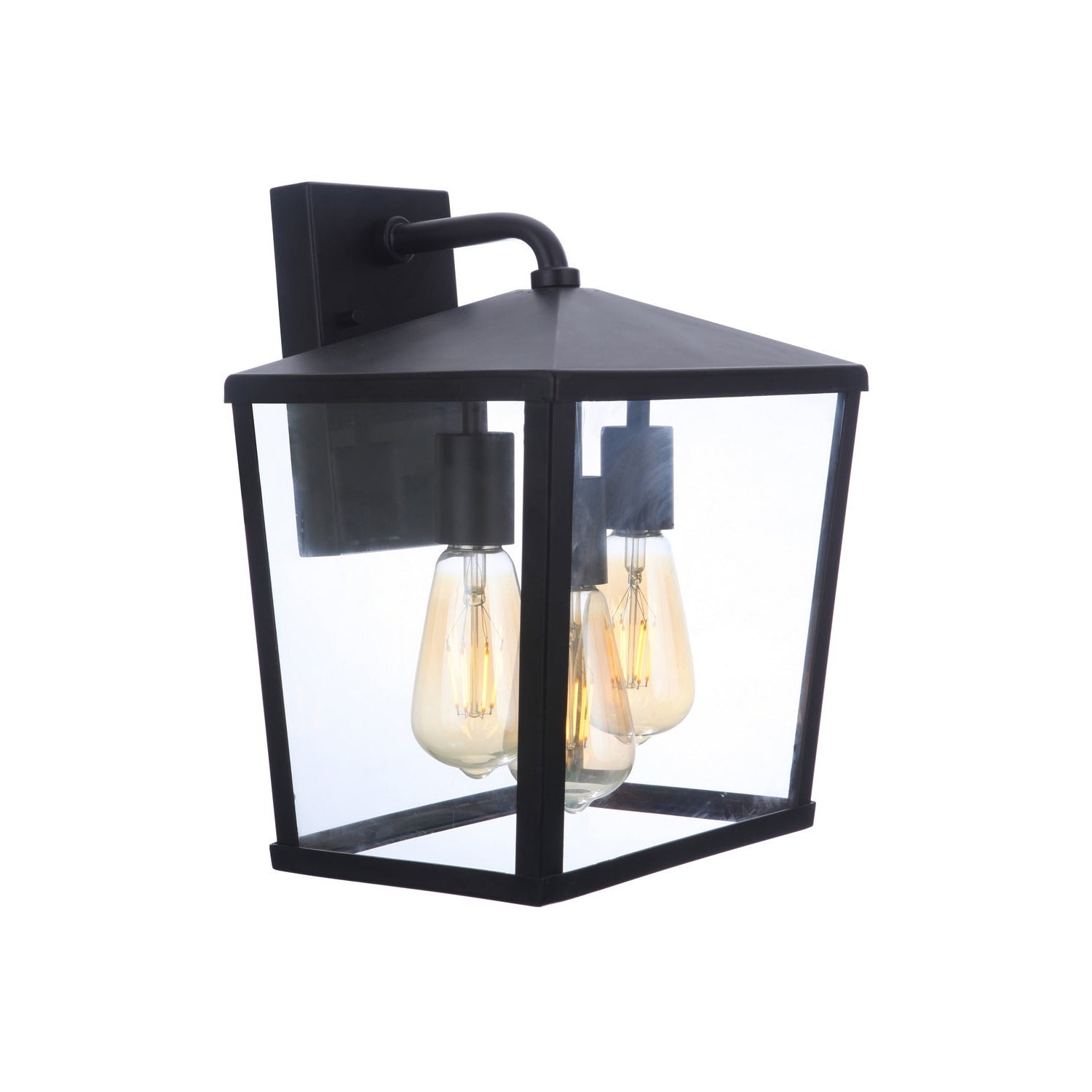 Craftmade - ZA4624-MN - Three Light Outdoor Wall Mount - Olsen - Midnight