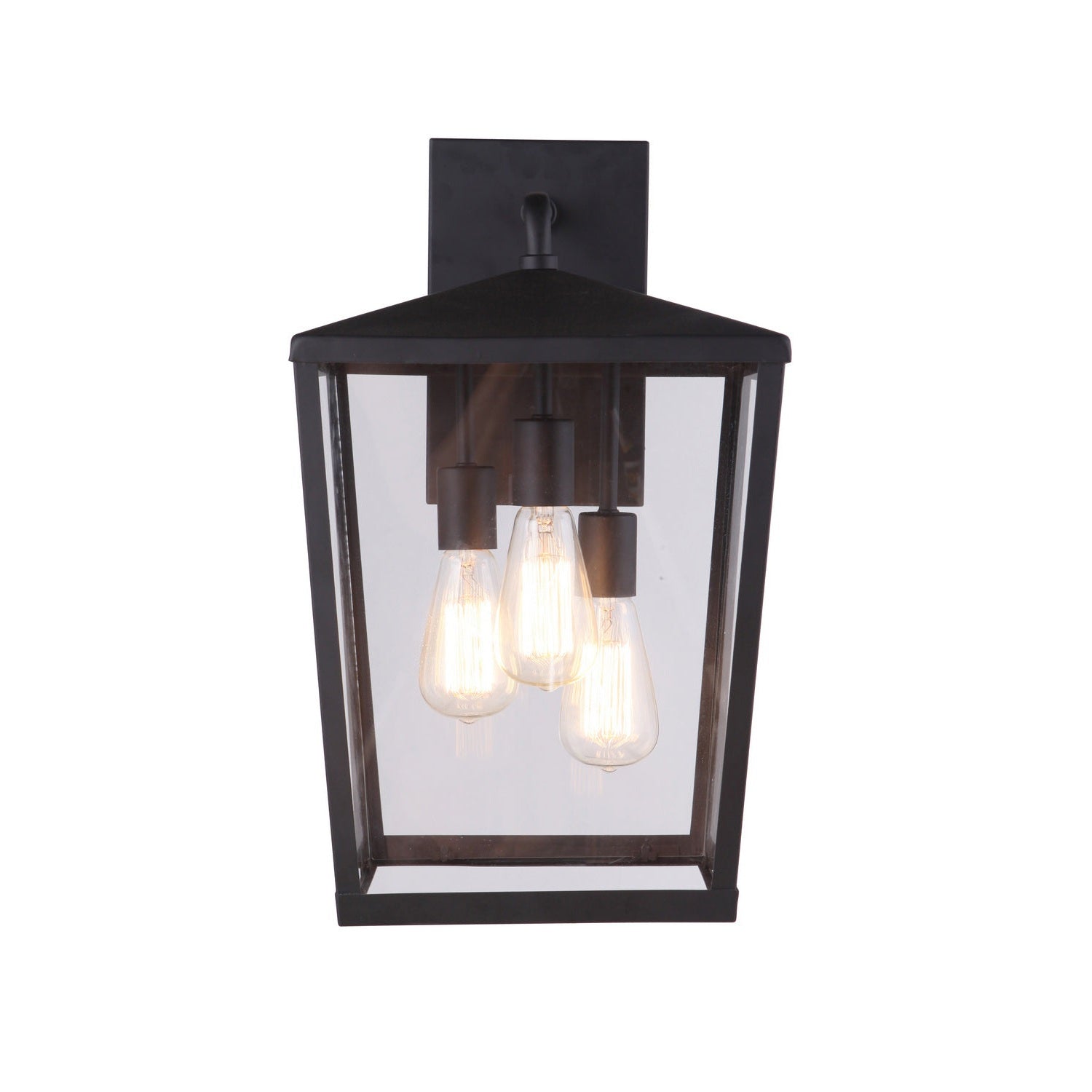 Craftmade - ZA4634-MN - Three Light Outdoor Wall Mount - Olsen - Midnight