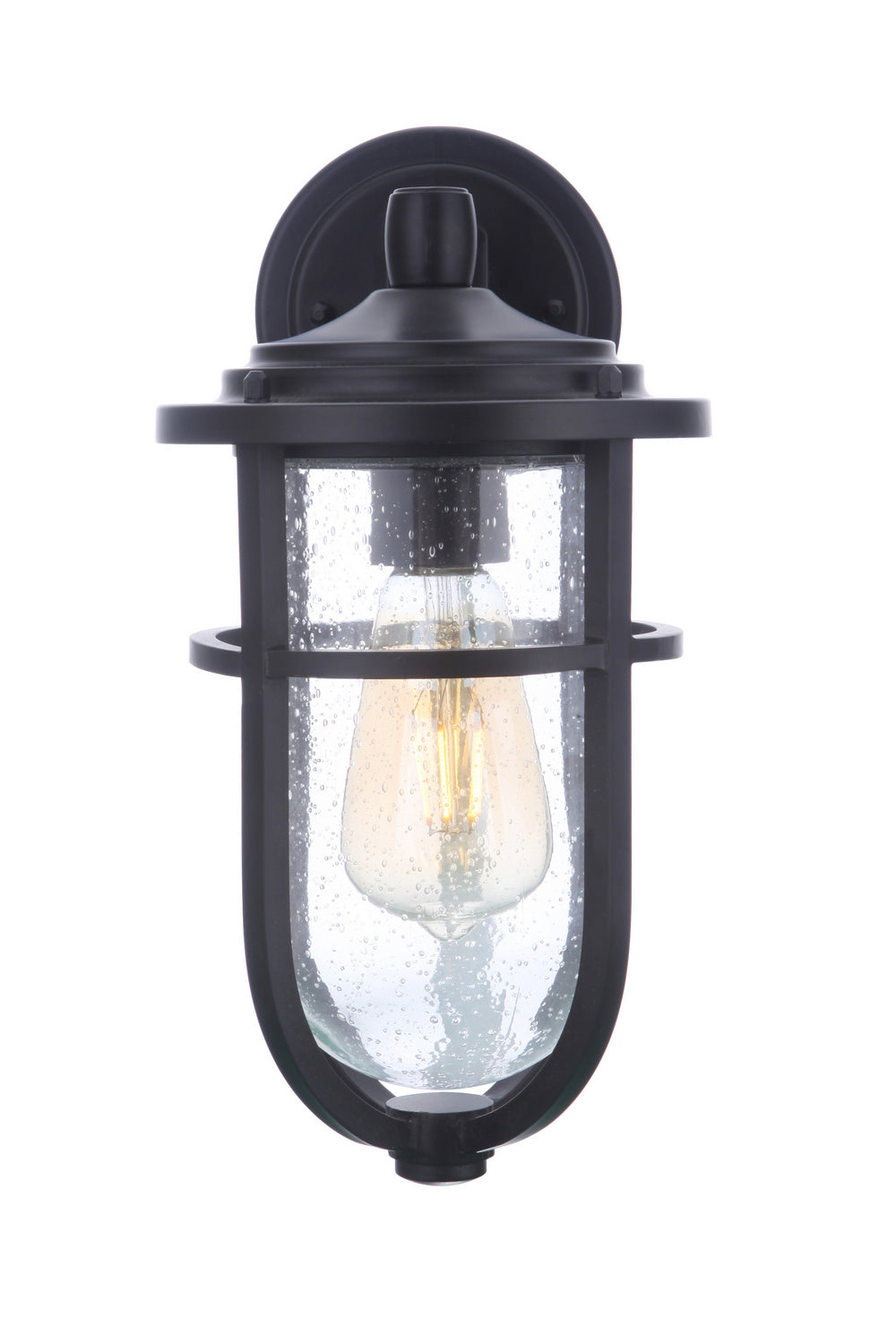 Craftmade - ZA4704-MN - One Light Outdoor Wall Mount - Voyage - Midnight