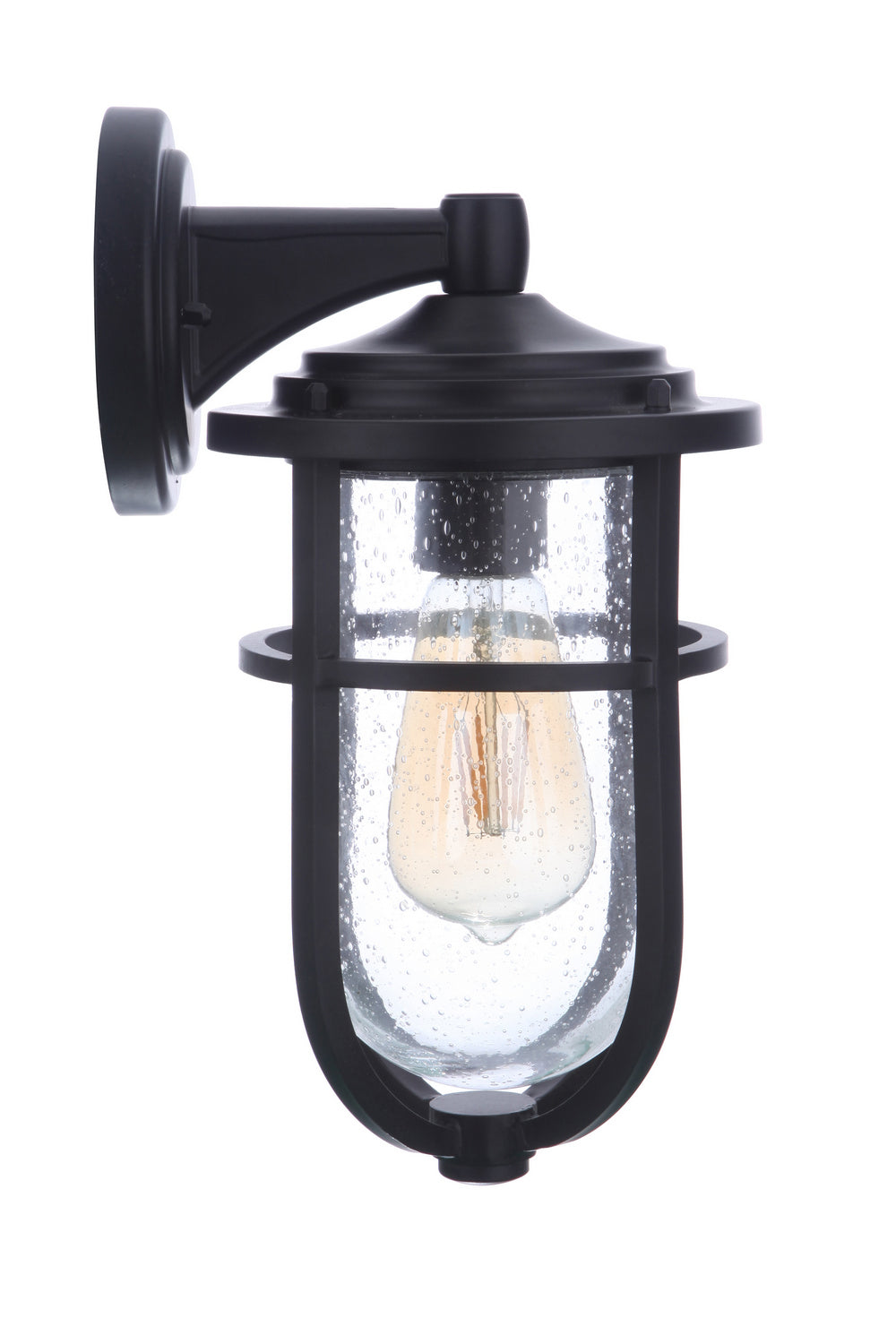 Craftmade - ZA4704-MN - One Light Outdoor Wall Mount - Voyage - Midnight