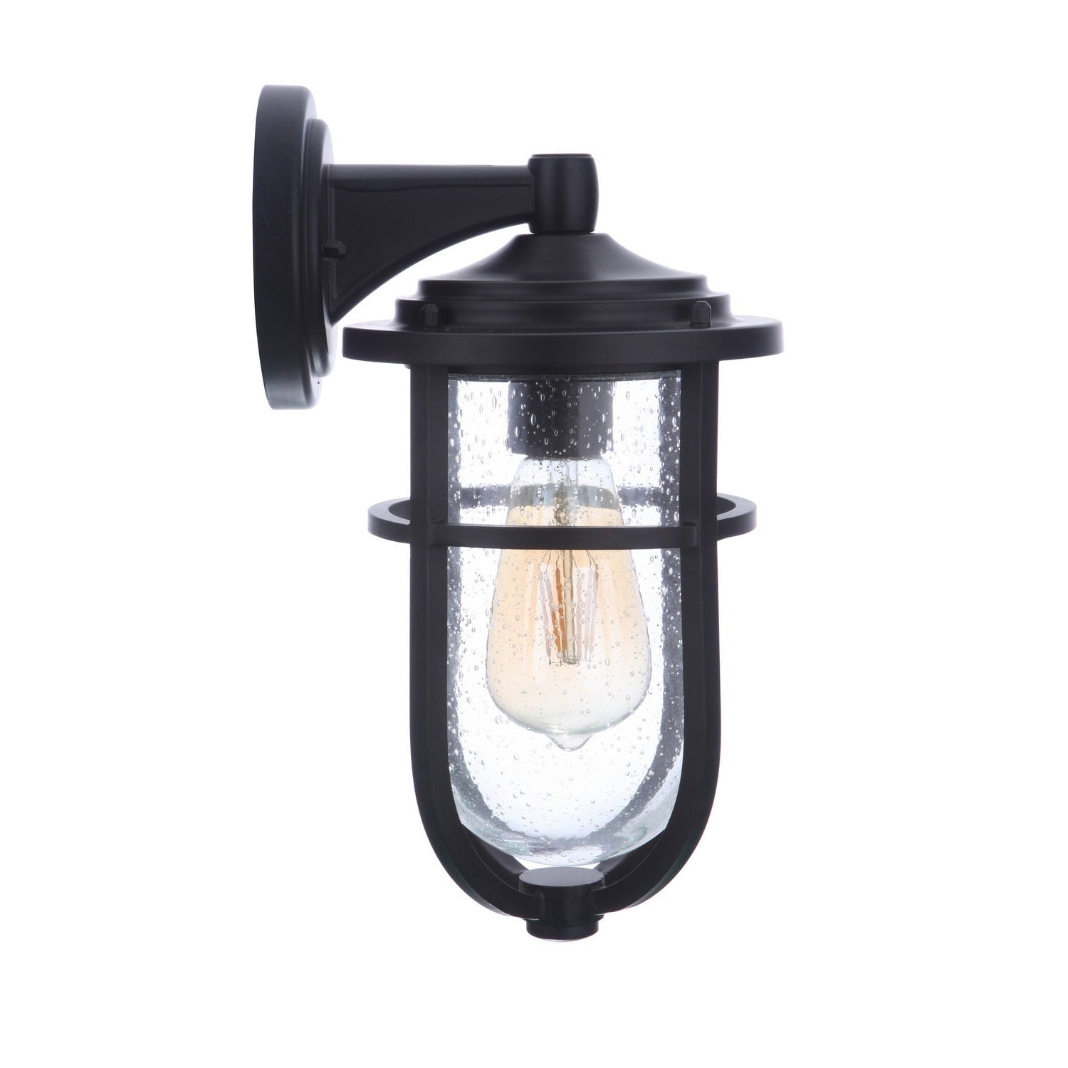 Craftmade - ZA4704-MN - One Light Outdoor Wall Mount - Voyage - Midnight