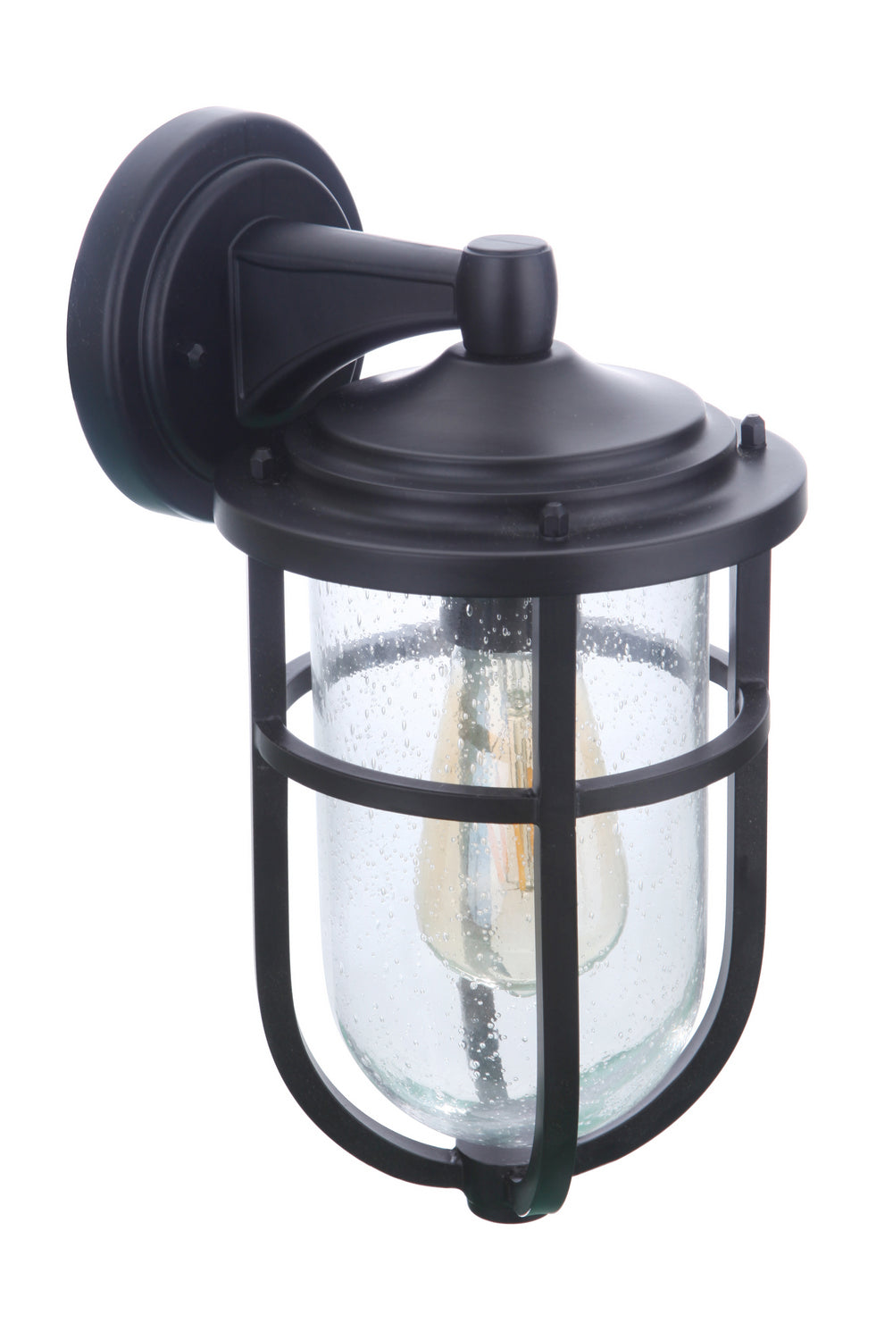 Craftmade - ZA4704-MN - One Light Outdoor Wall Mount - Voyage - Midnight