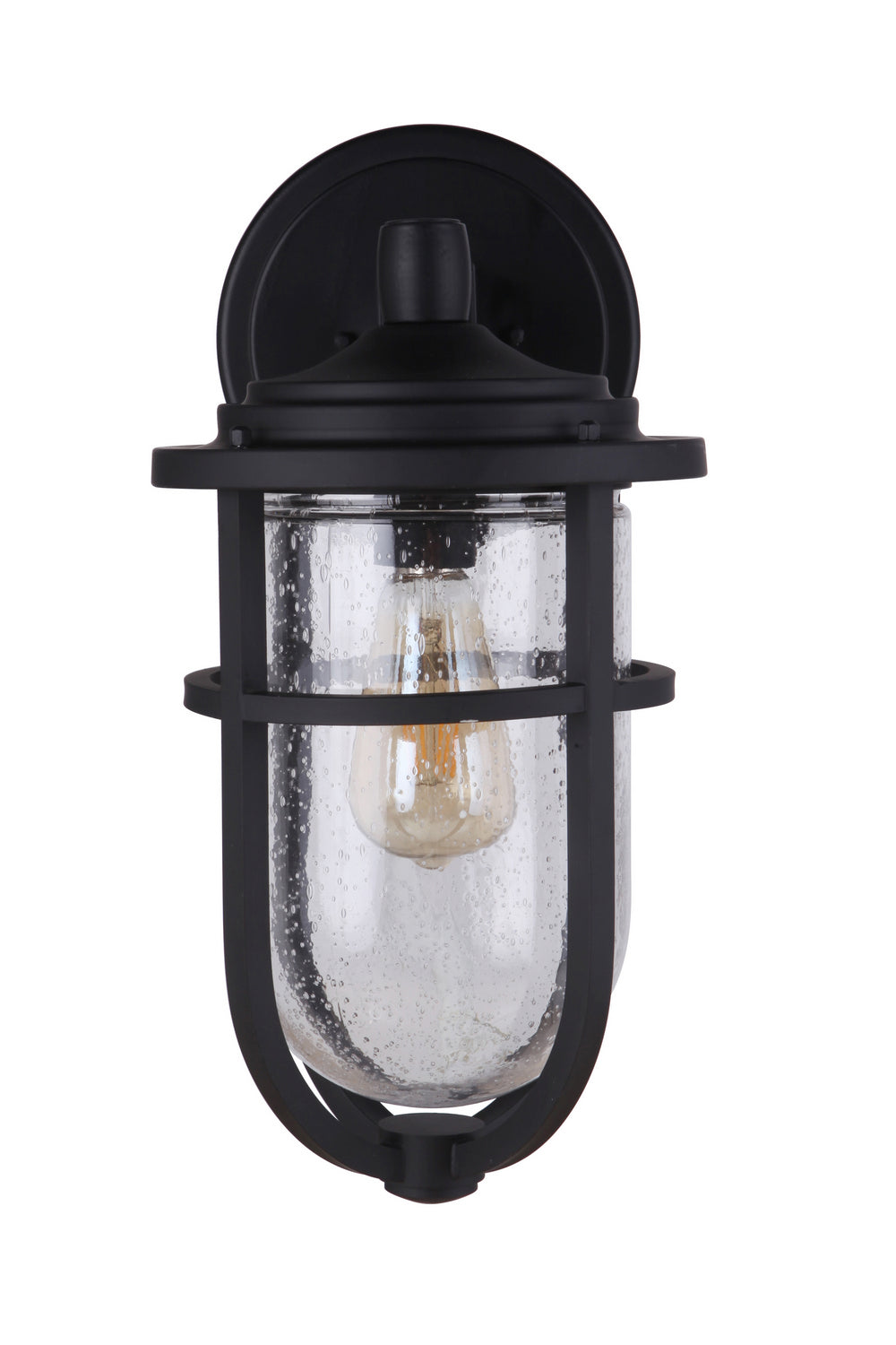 Craftmade - ZA4714-MN - One Light Outdoor Wall Mount - Voyage - Midnight