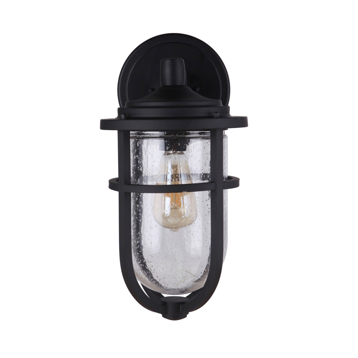 Craftmade - ZA4714-MN - One Light Outdoor Wall Mount - Voyage - Midnight