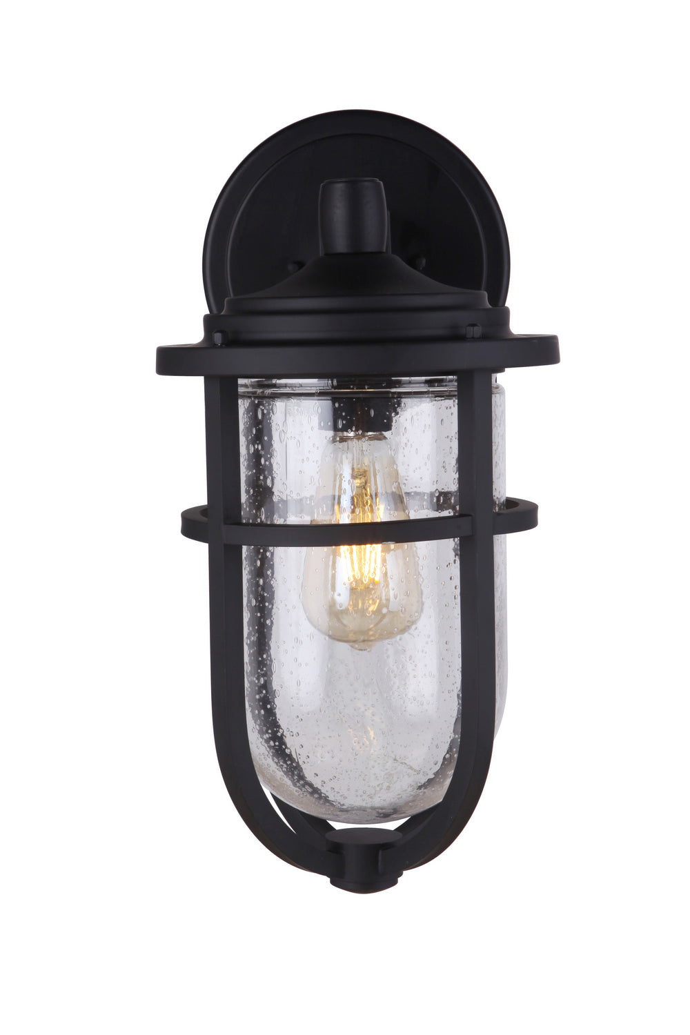 Craftmade - ZA4714-MN - One Light Outdoor Wall Mount - Voyage - Midnight