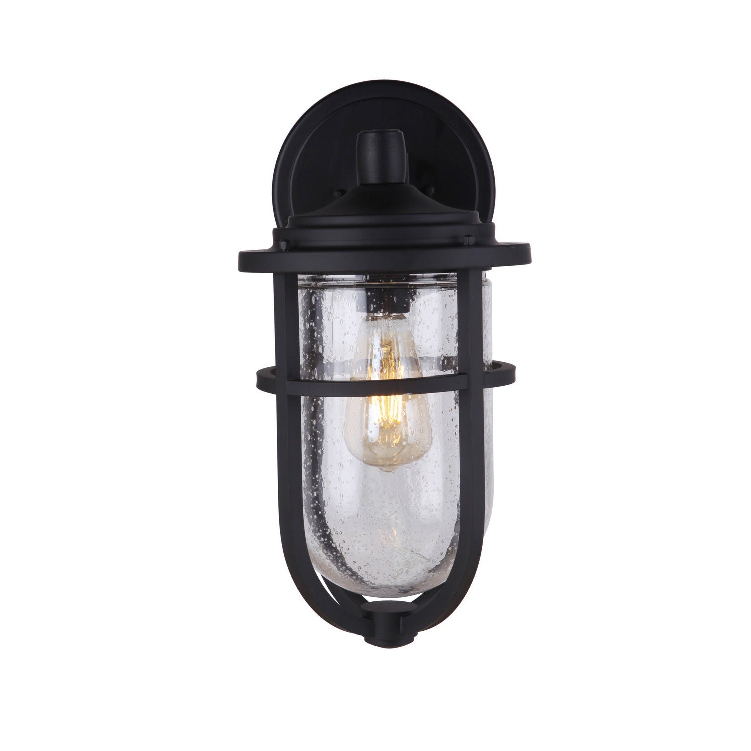 Craftmade - ZA4714-MN - One Light Outdoor Wall Mount - Voyage - Midnight