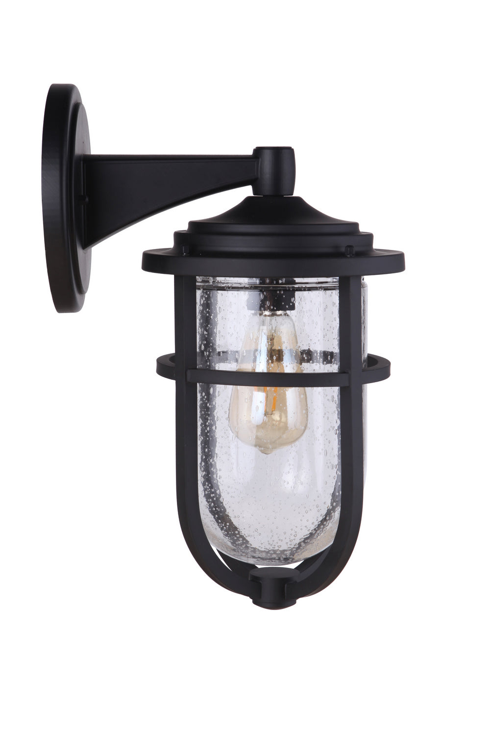 Craftmade - ZA4714-MN - One Light Outdoor Wall Mount - Voyage - Midnight