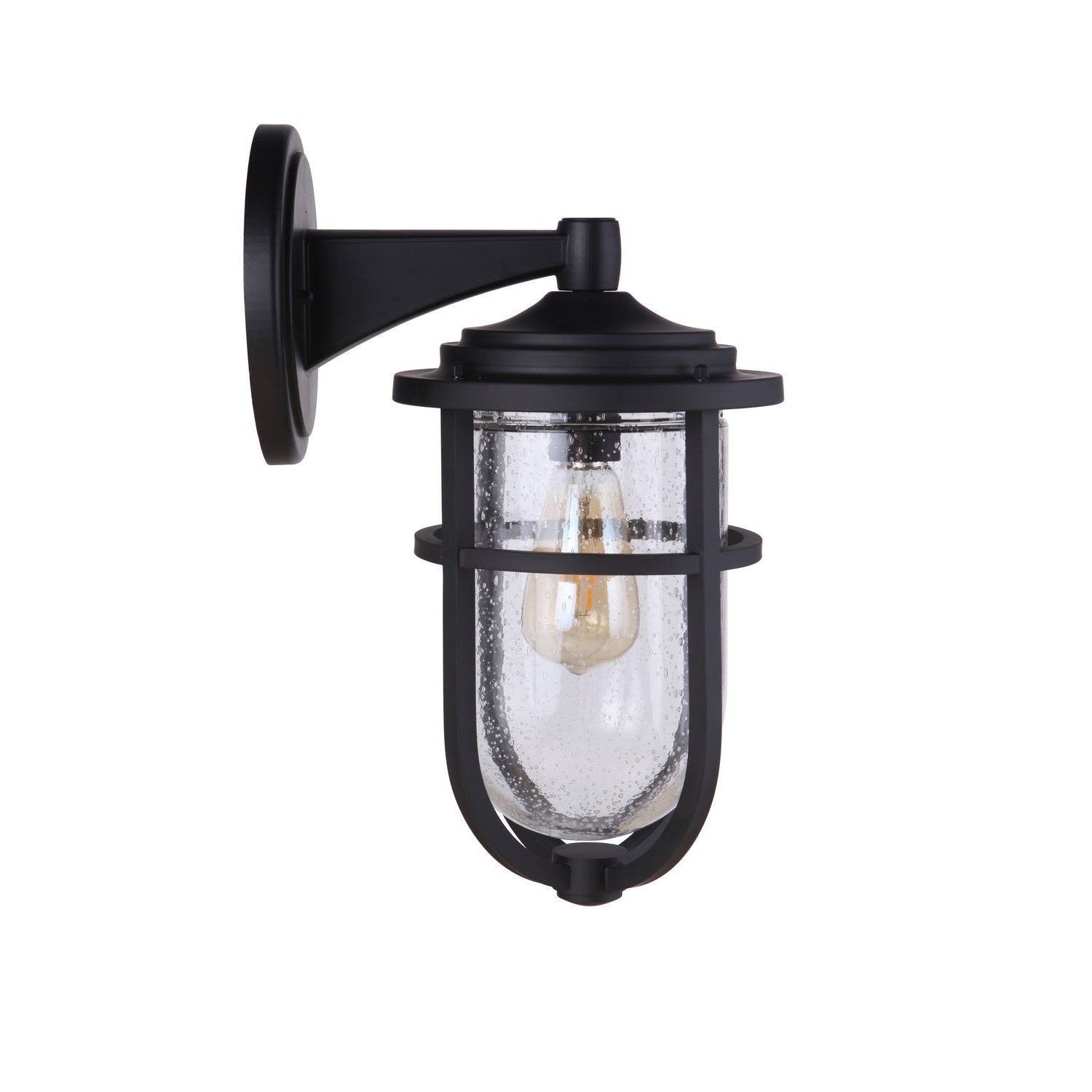 Craftmade - ZA4714-MN - One Light Outdoor Wall Mount - Voyage - Midnight