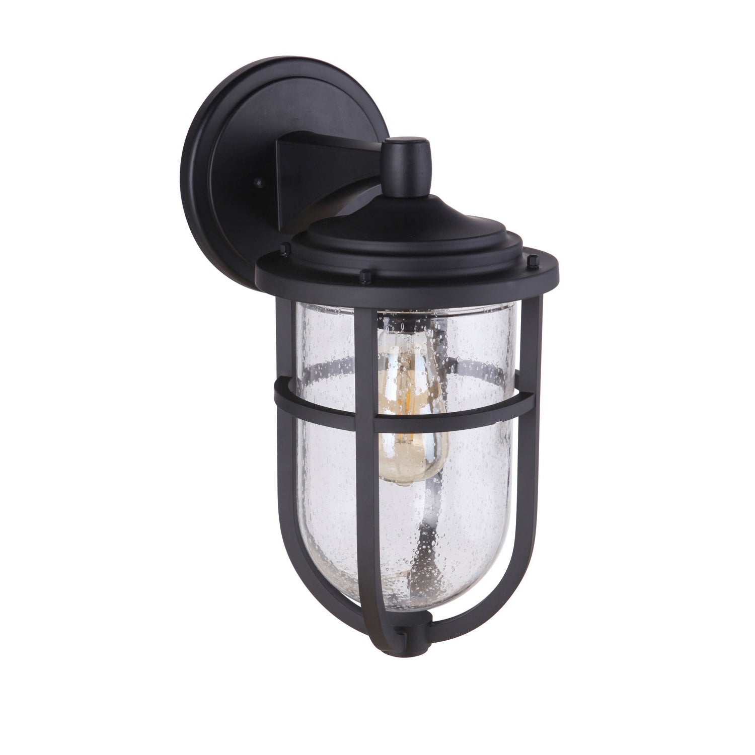 Craftmade - ZA4714-MN - One Light Outdoor Wall Mount - Voyage - Midnight