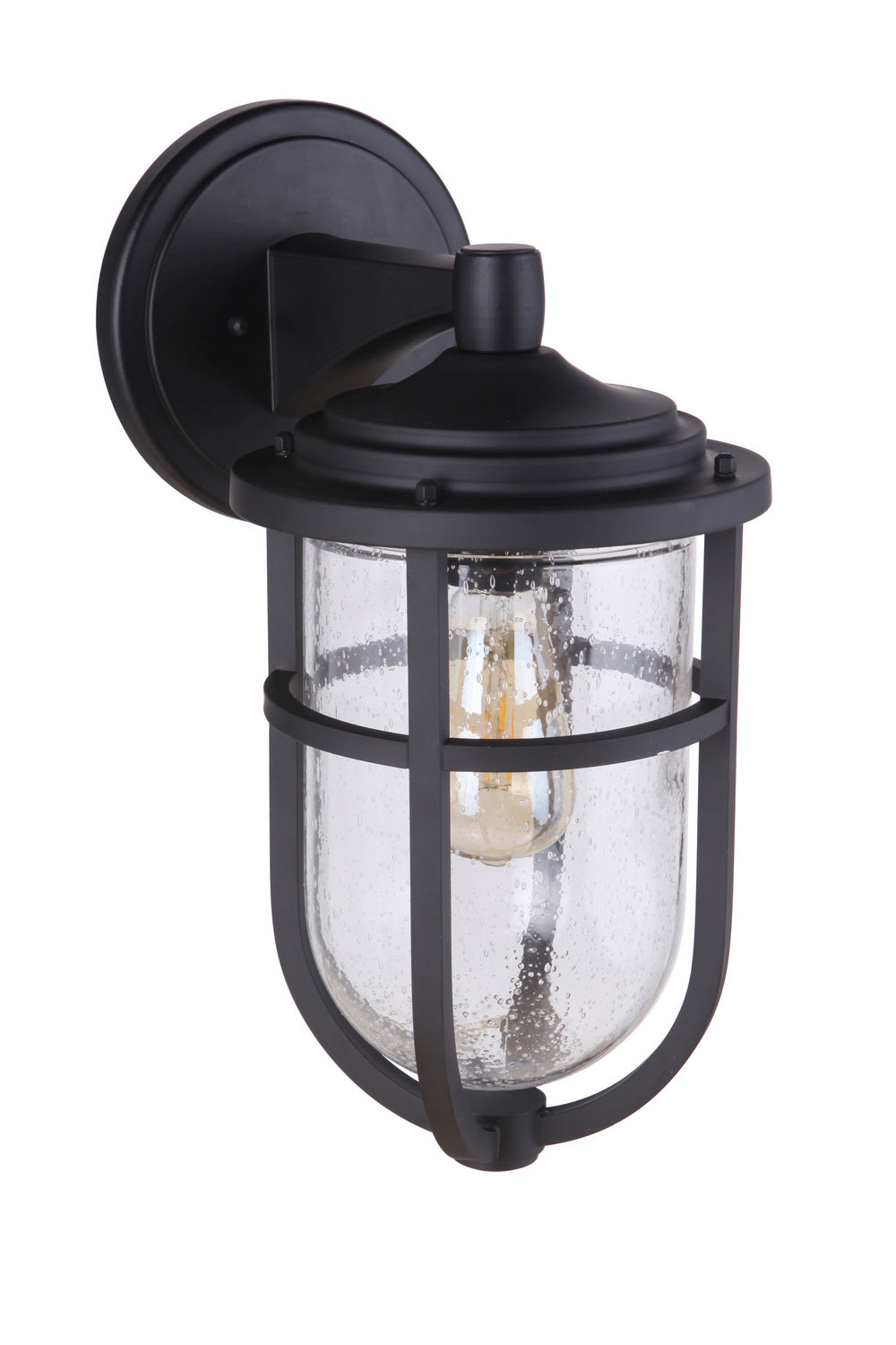 Craftmade - ZA4714-MN - One Light Outdoor Wall Mount - Voyage - Midnight