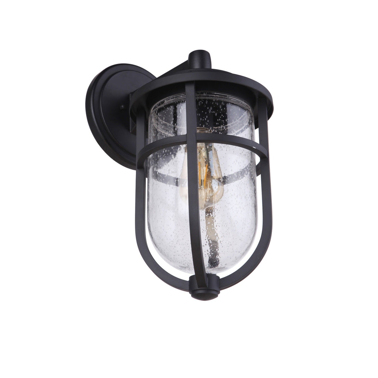 Craftmade - ZA4714-MN - One Light Outdoor Wall Mount - Voyage - Midnight