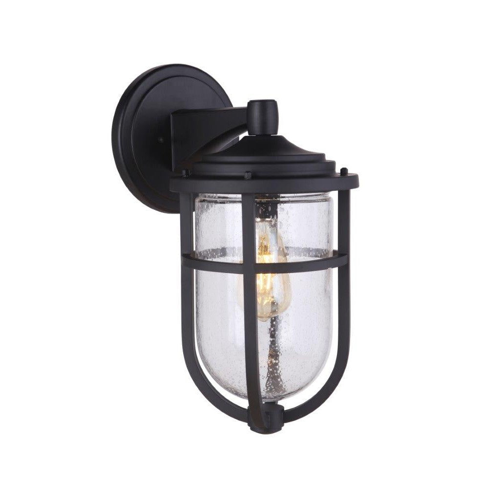 Craftmade - ZA4714-MN - One Light Outdoor Wall Mount - Voyage - Midnight