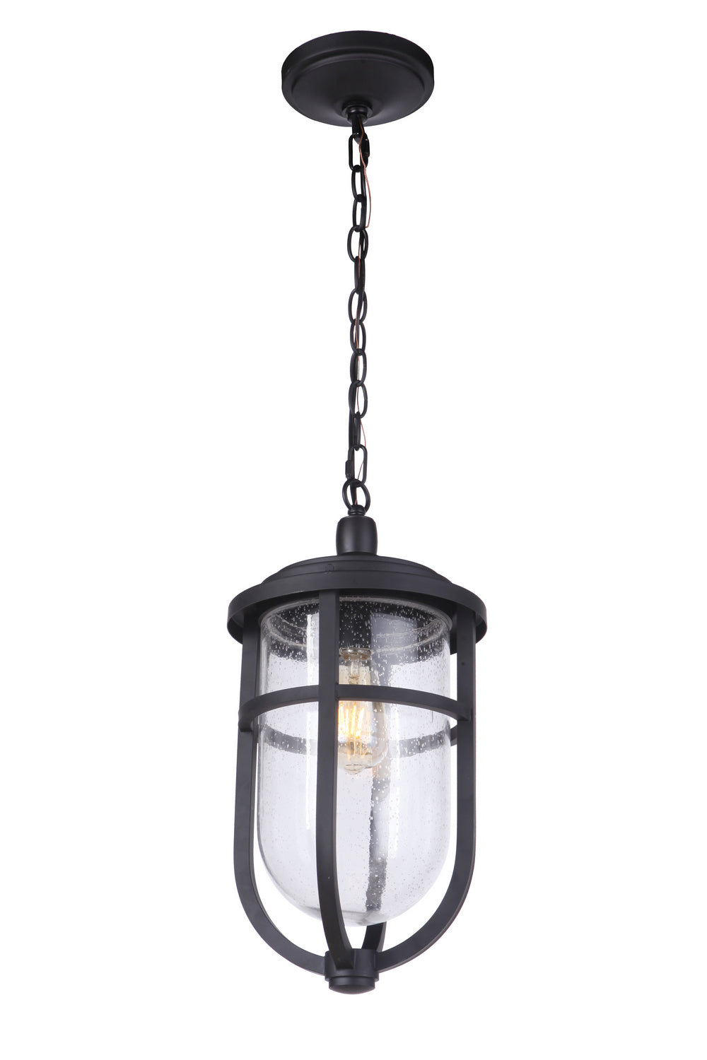 Craftmade - ZA4721-MN - One Light Outdoor Pendant - Voyage - Midnight