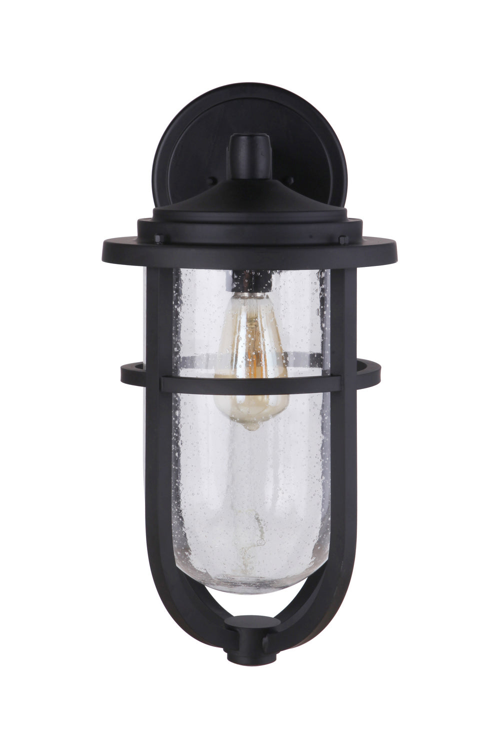 Craftmade - ZA4724-MN - One Light Outdoor Wall Mount - Voyage - Midnight
