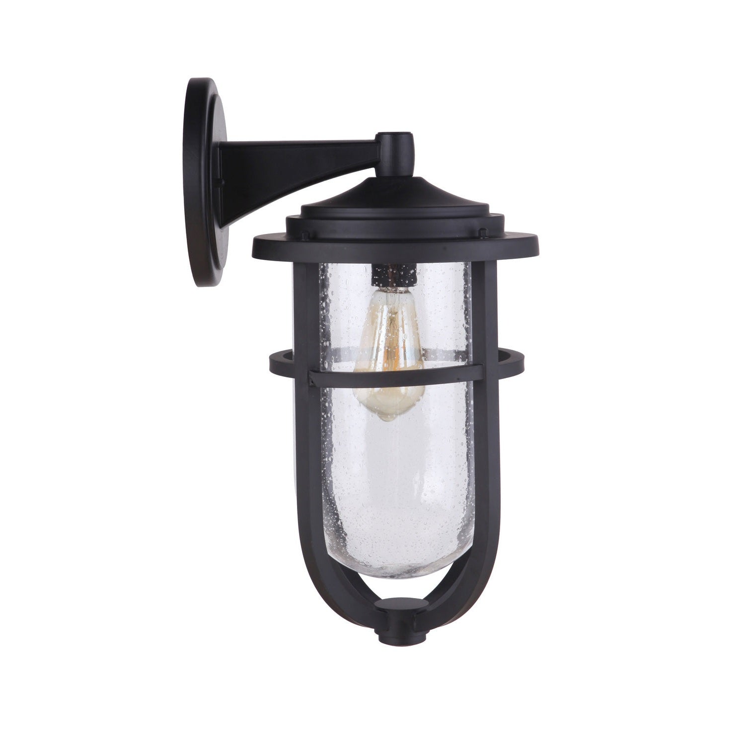 Craftmade - ZA4724-MN - One Light Outdoor Wall Mount - Voyage - Midnight