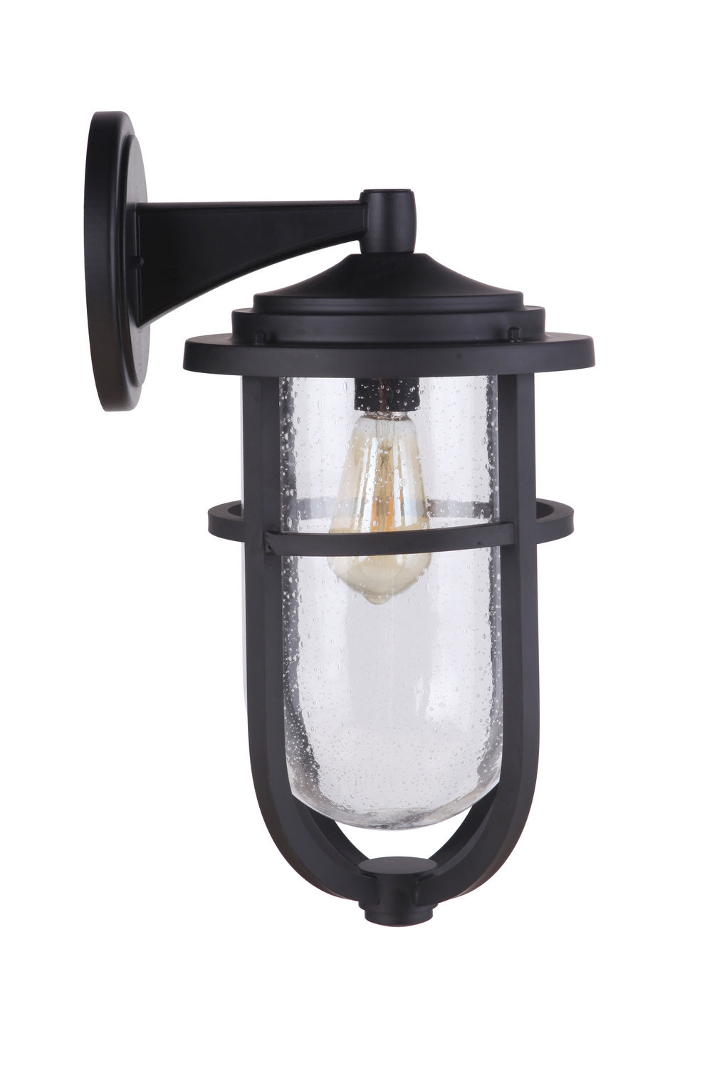 Craftmade - ZA4724-MN - One Light Outdoor Wall Mount - Voyage - Midnight