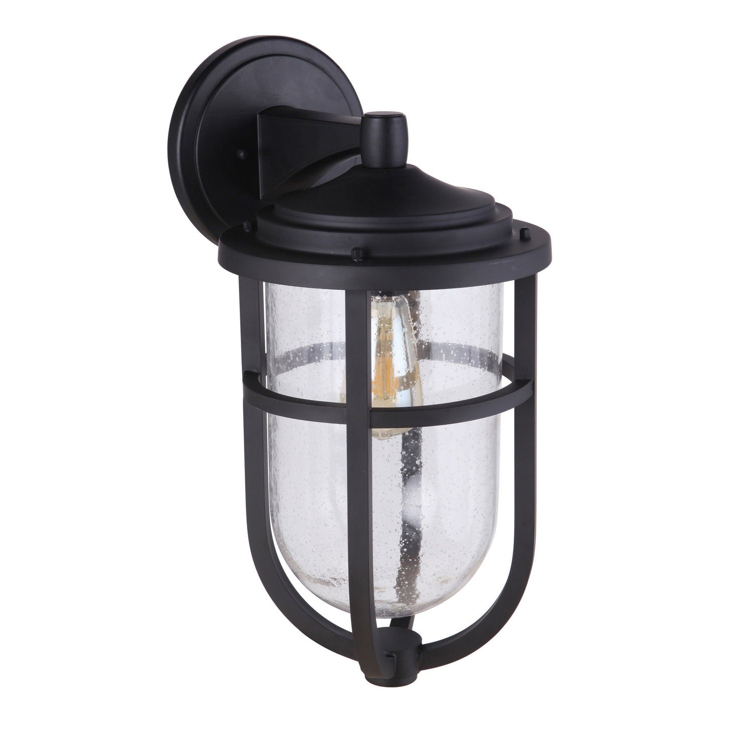 Craftmade - ZA4724-MN - One Light Outdoor Wall Mount - Voyage - Midnight