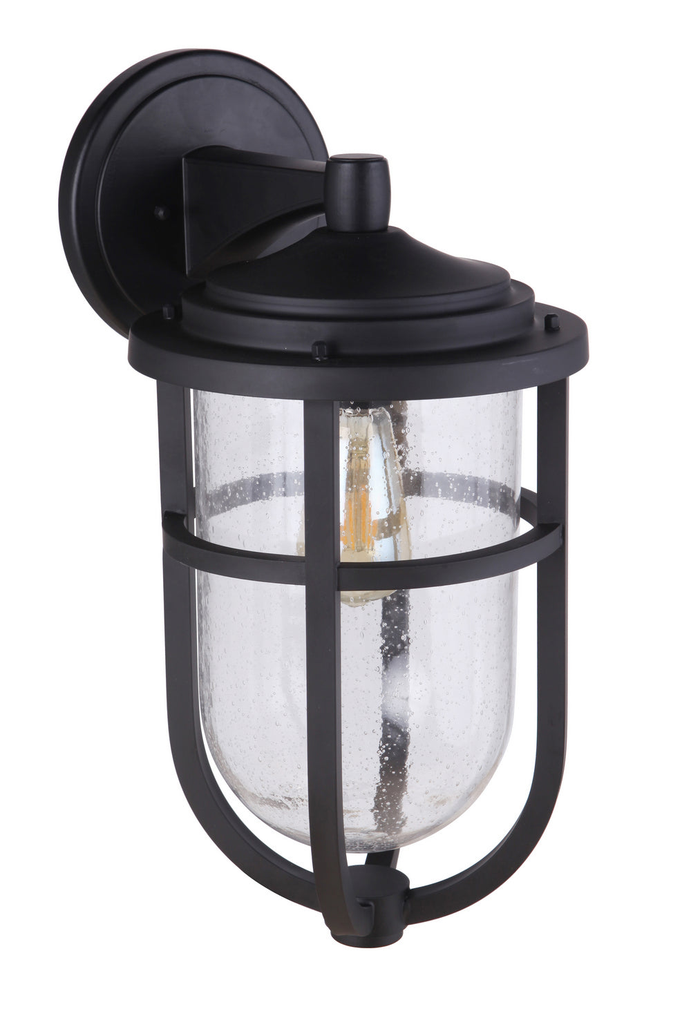 Craftmade - ZA4724-MN - One Light Outdoor Wall Mount - Voyage - Midnight