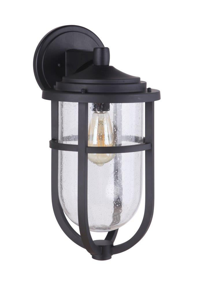 Craftmade - ZA4724-MN - One Light Outdoor Wall Mount - Voyage - Midnight