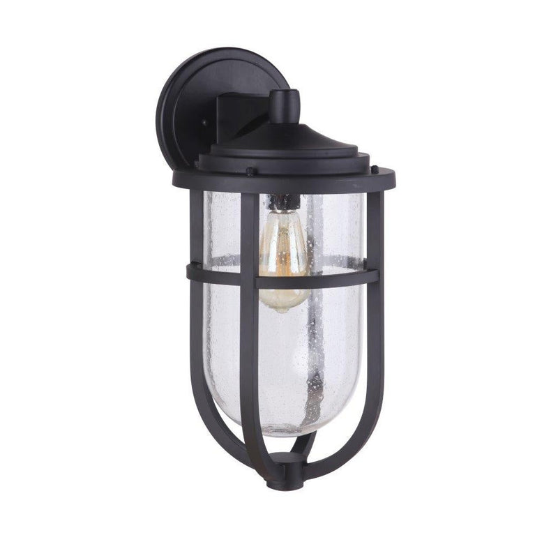 Craftmade - ZA4724-MN - One Light Outdoor Wall Mount - Voyage - Midnight