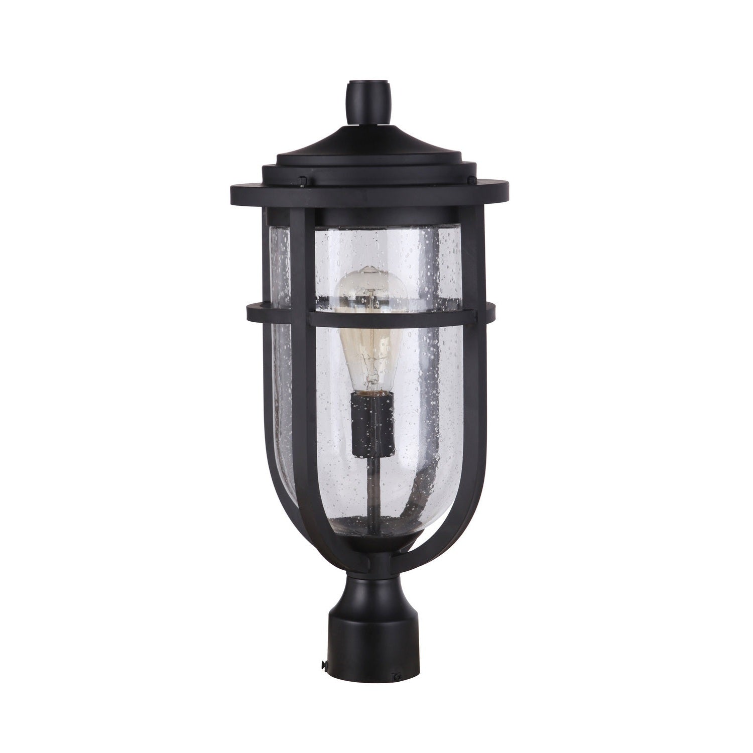 Craftmade - ZA4725-MN - One Light Outdoor Post Mount - Voyage - Midnight