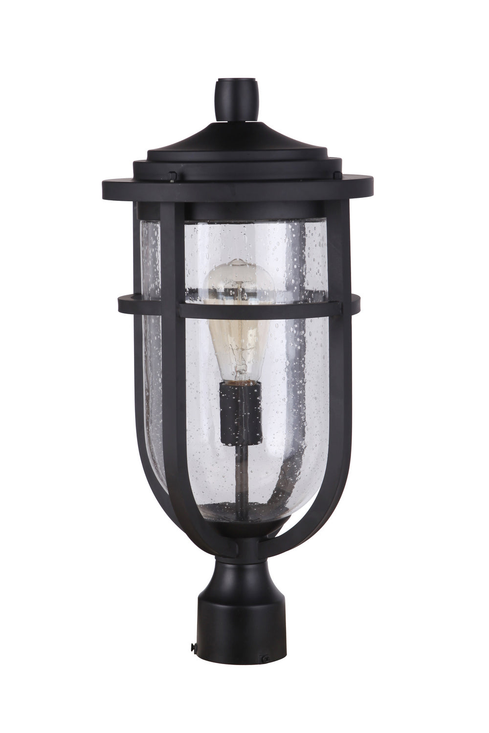 Craftmade - ZA4725-MN - One Light Outdoor Post Mount - Voyage - Midnight