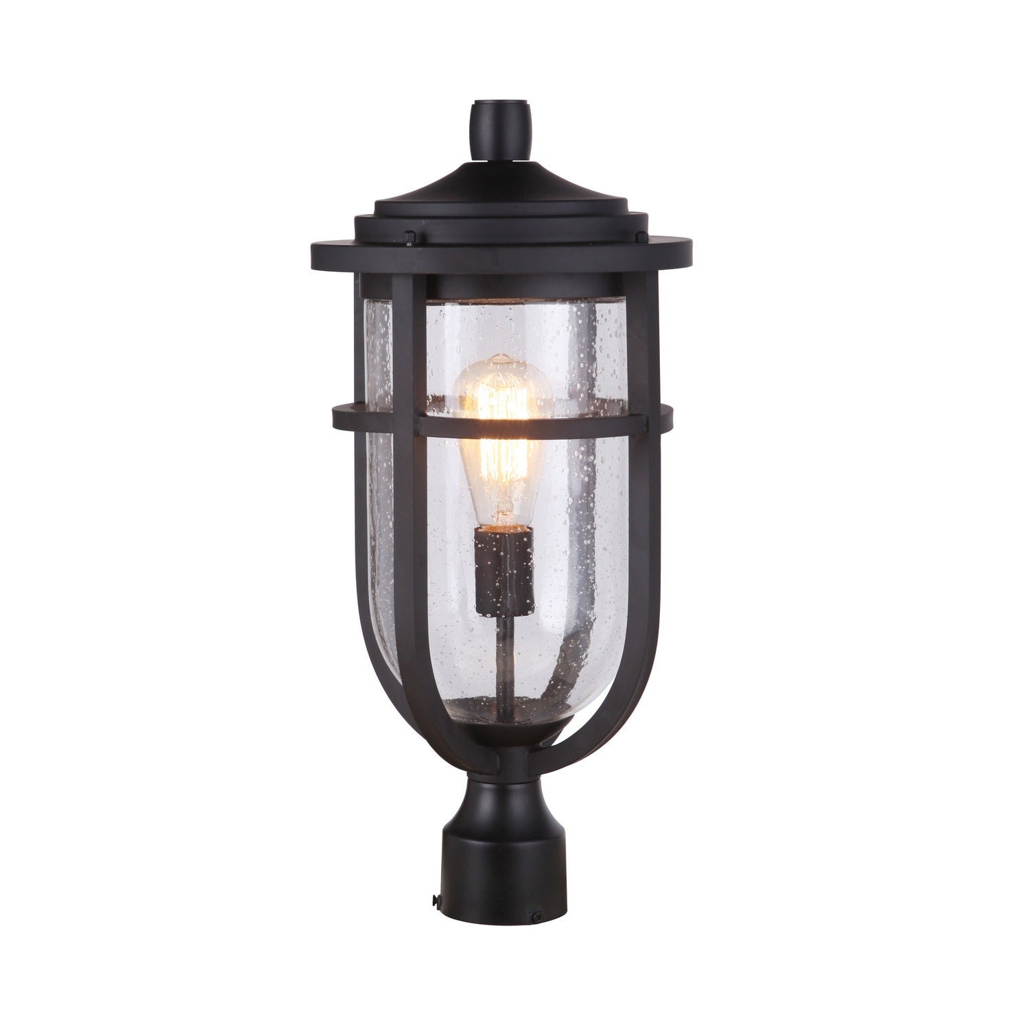 Craftmade - ZA4725-MN - One Light Outdoor Post Mount - Voyage - Midnight