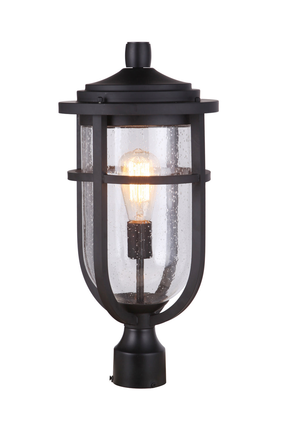 Craftmade - ZA4725-MN - One Light Outdoor Post Mount - Voyage - Midnight