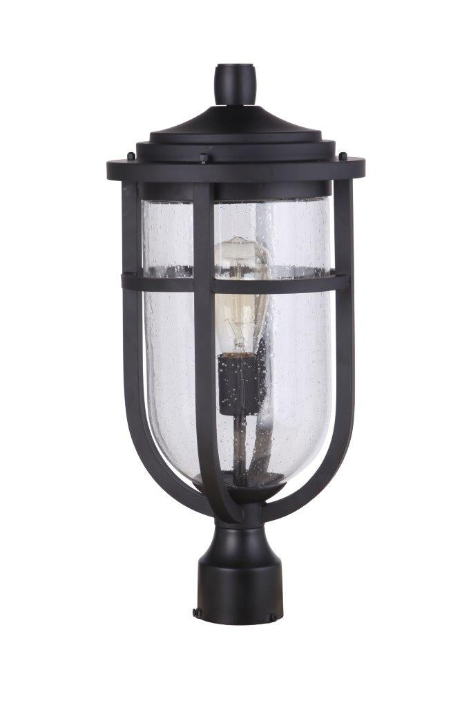 Craftmade - ZA4725-MN - One Light Outdoor Post Mount - Voyage - Midnight